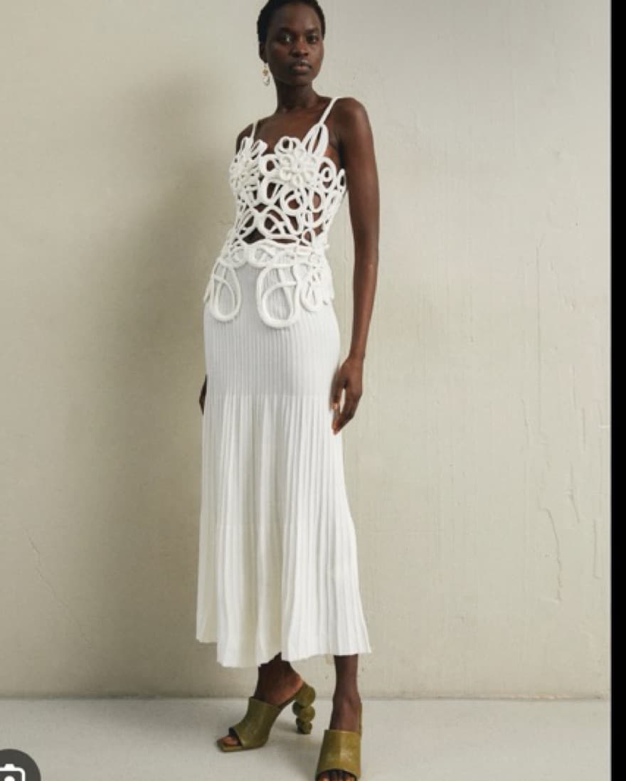 Cult gaia Nalda Crochet Maxi Dress - Image 1
