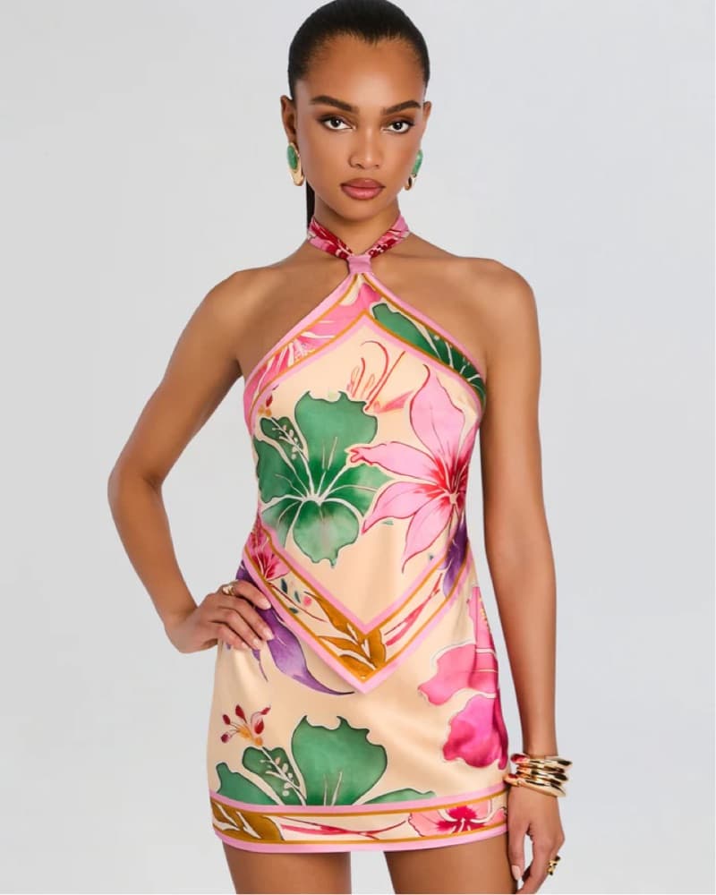 Retrofete - ADELAIDE SILK DRESS - Image 1