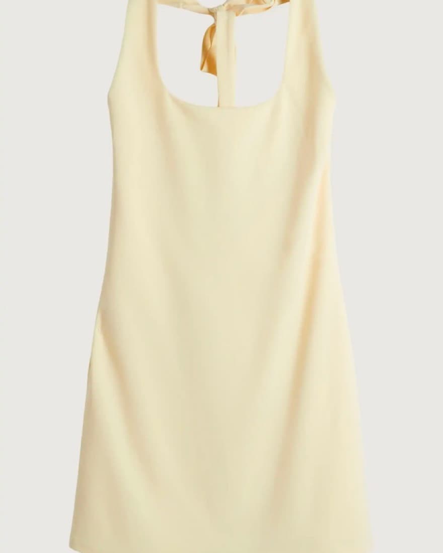 Oak + Fort Halter Mini Dress - Image 3