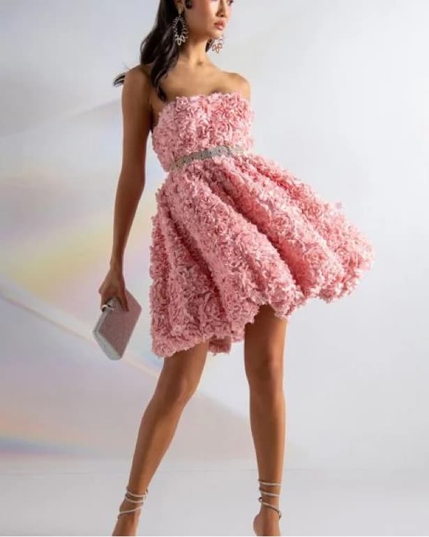 Iconic Floral Embellished Dress - Image 3
