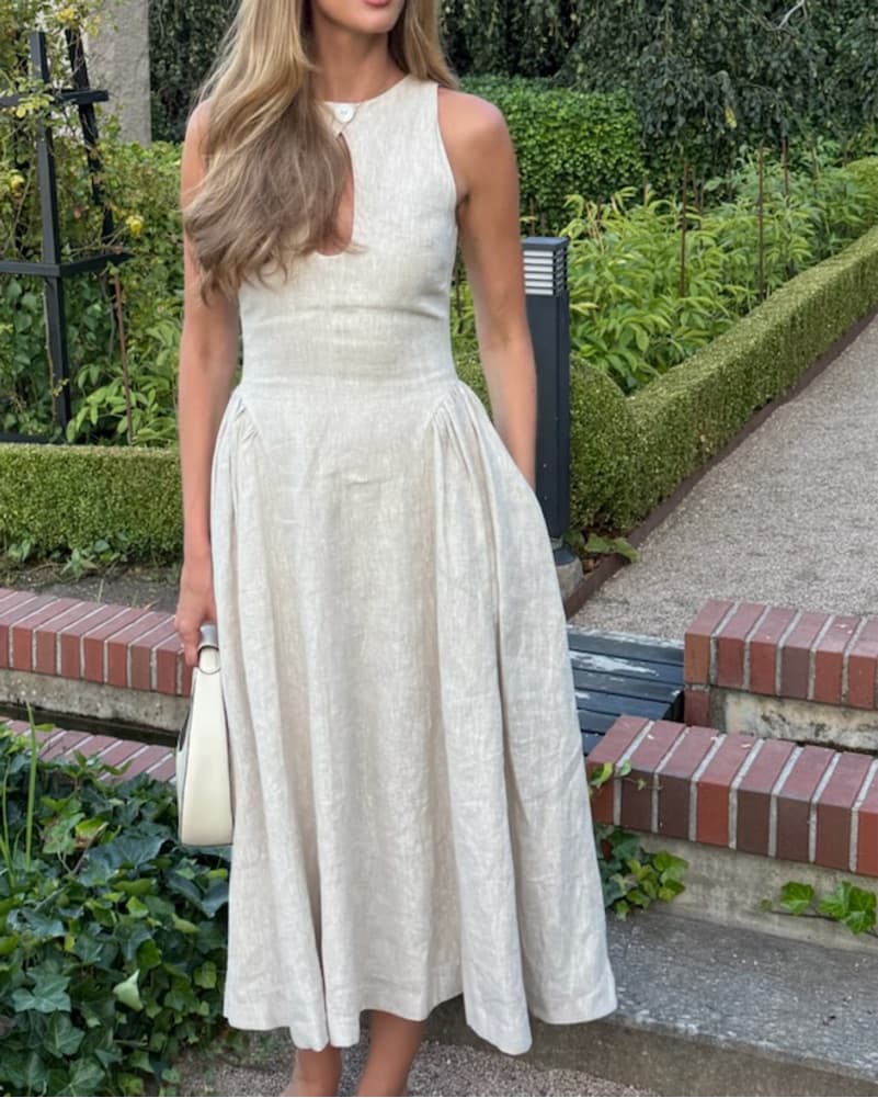 Linen Dress - Image 3