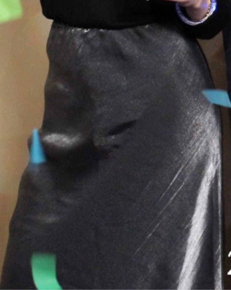 Silver Maxi Skirt - Image 3