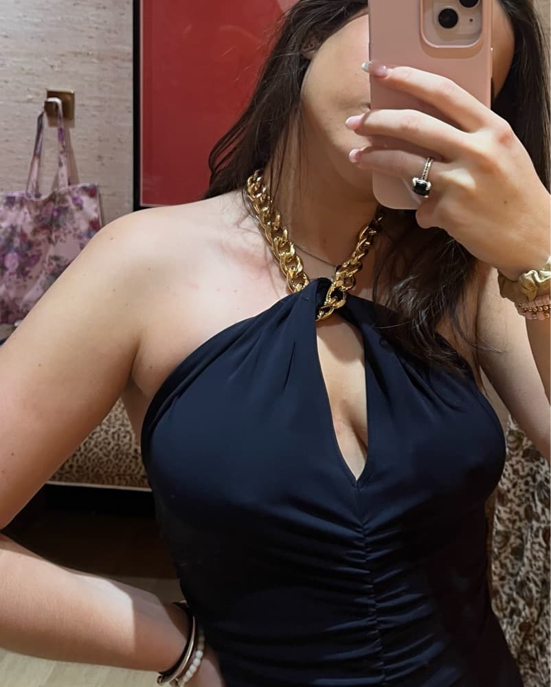 Veronica Beard Reze Chain Link Dress - Image 2