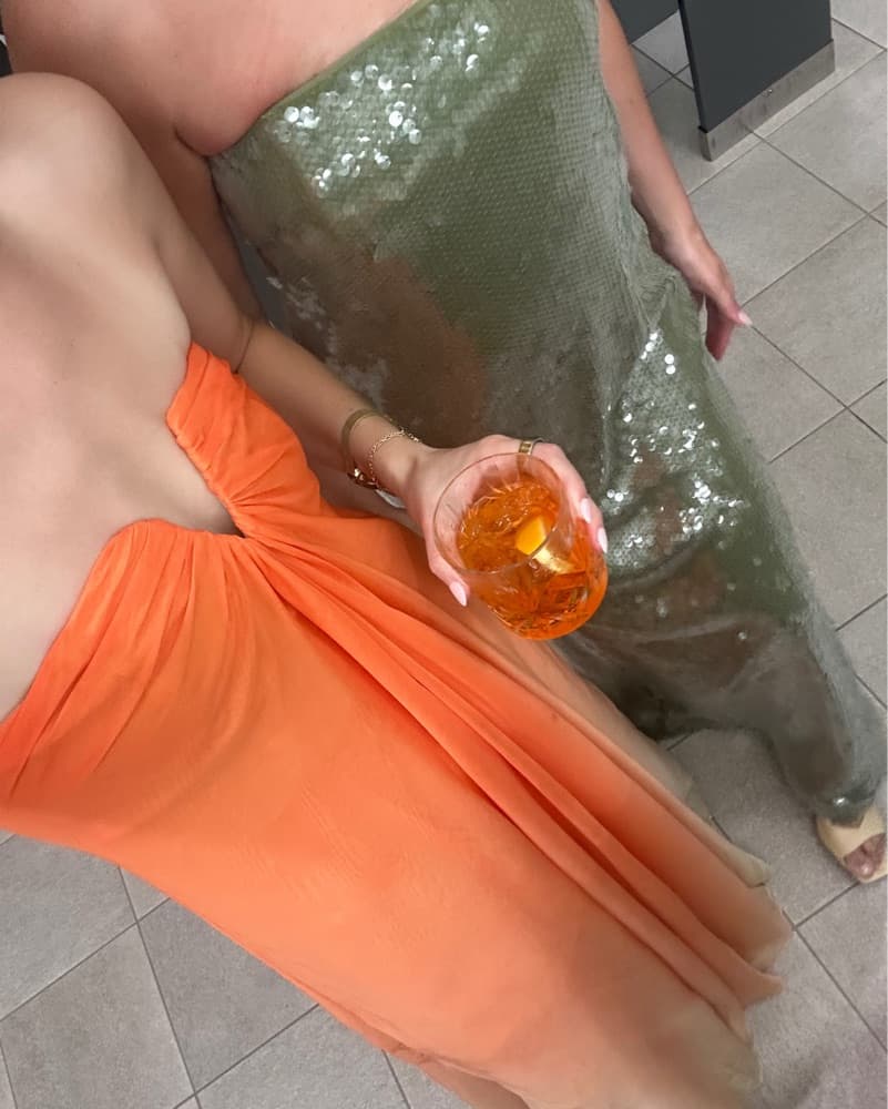 Orange Cult Gaia Dress - Image 2