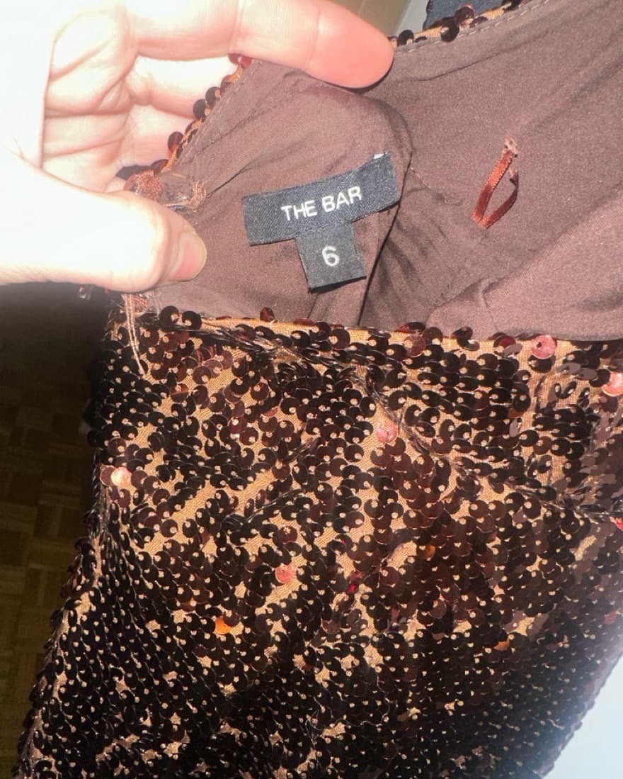The Bar Grayson Sequin Appliqué Halter G - Image 4