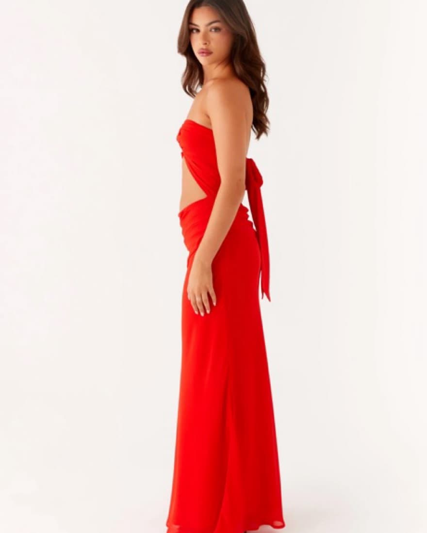 Peppermayo Maxi Dress Red - Image 2
