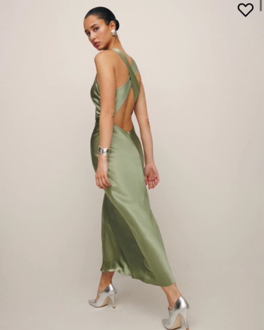 Reformation Casette Silk Dress  - Image 2