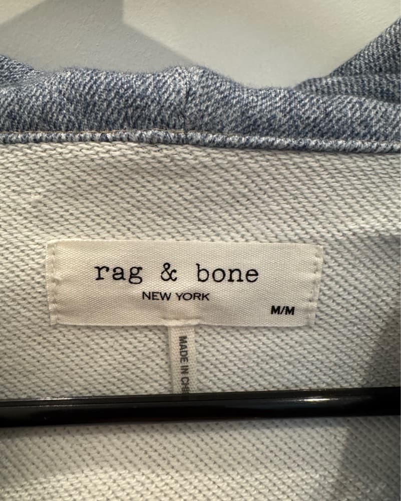 Rag & Bone Miramar Terry Hooded Tucker  - Image 3