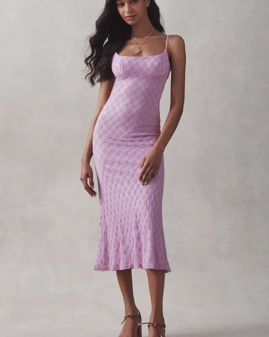 Blue Midi Dress - Image 2