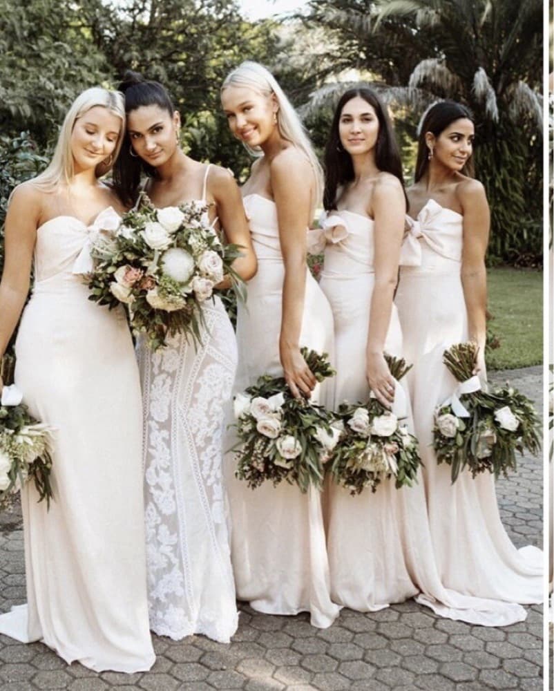 Elegant Bridal Bridesmaid Dresses - Image 3