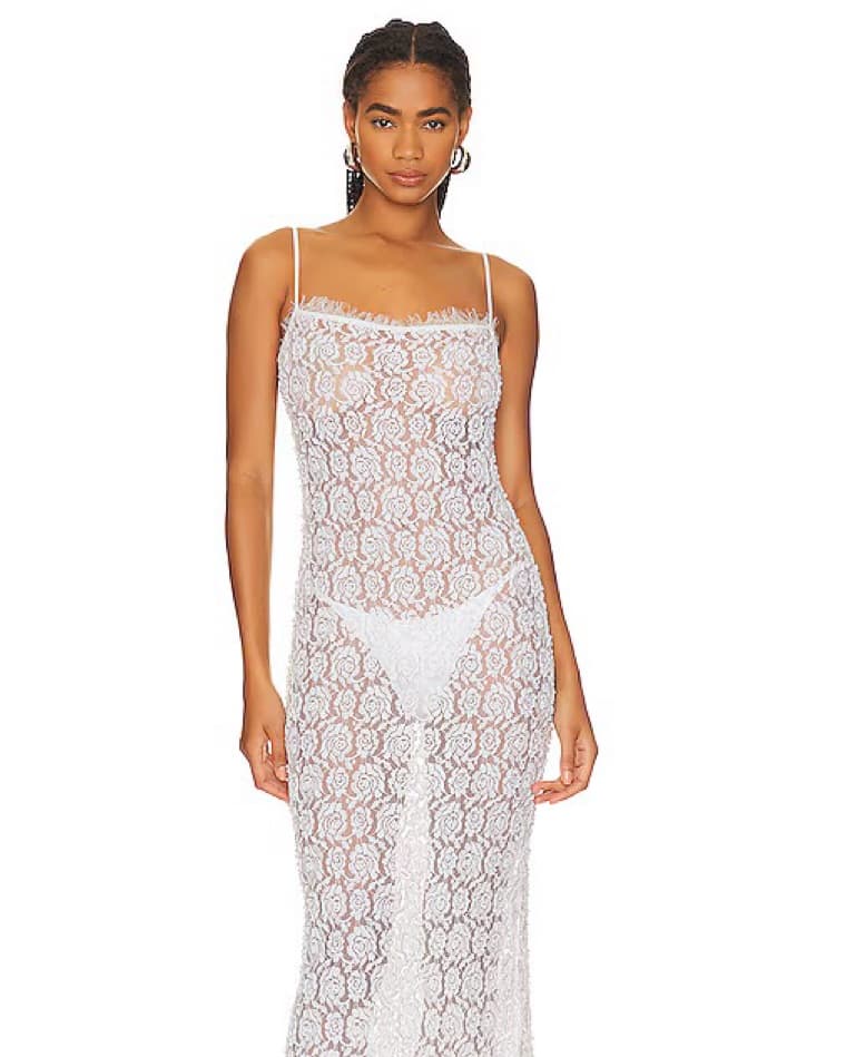 Retrofête Landy Lace Dress - Image 3