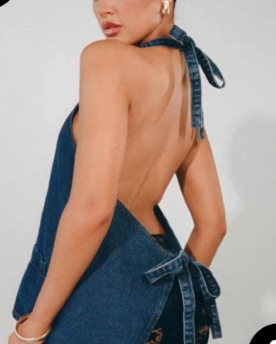 Lioness Denim Top - Image 2