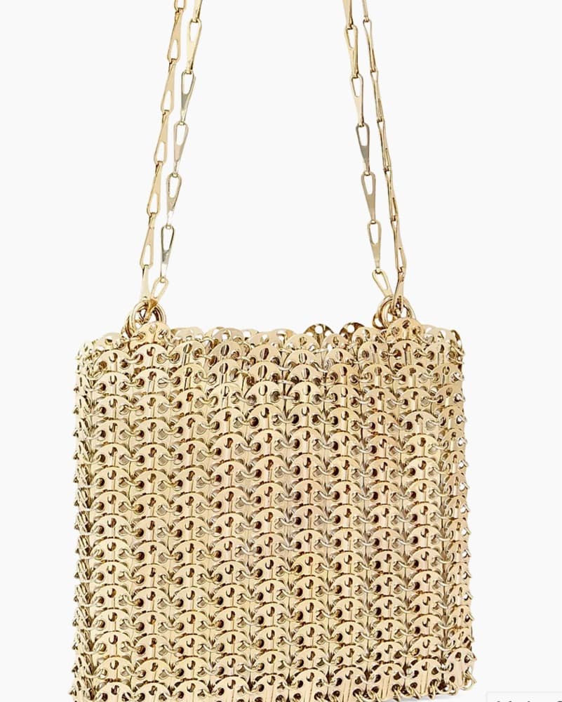 Paco Rabanne 1960 Gold Chainmail Bag M - Image 3