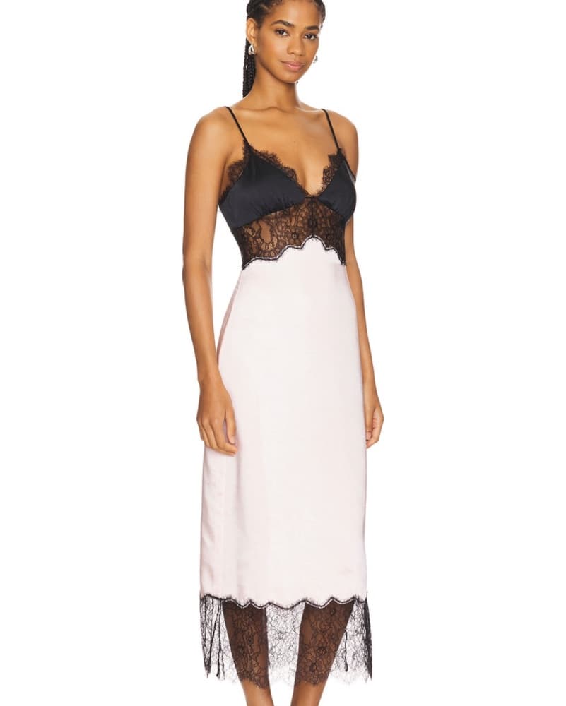 Revolve Formal Dress Pink And Black  - Image 2