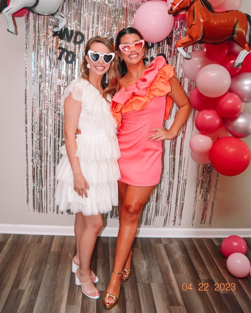 Pink/ Orange Dress - Image 3