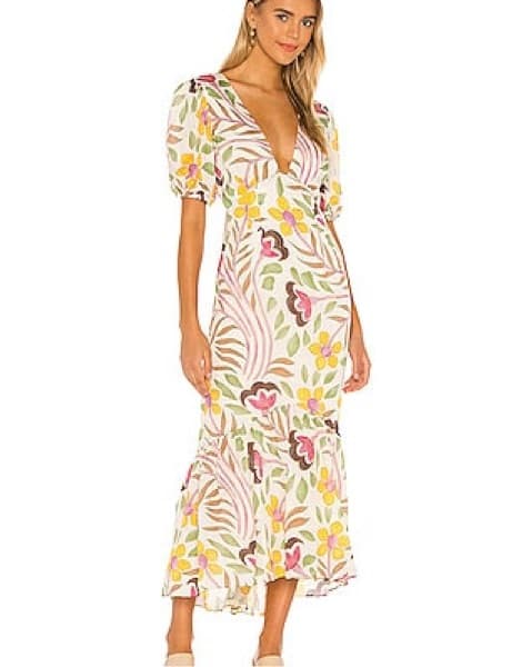 Rhode Ester Midi Dress - Image 2