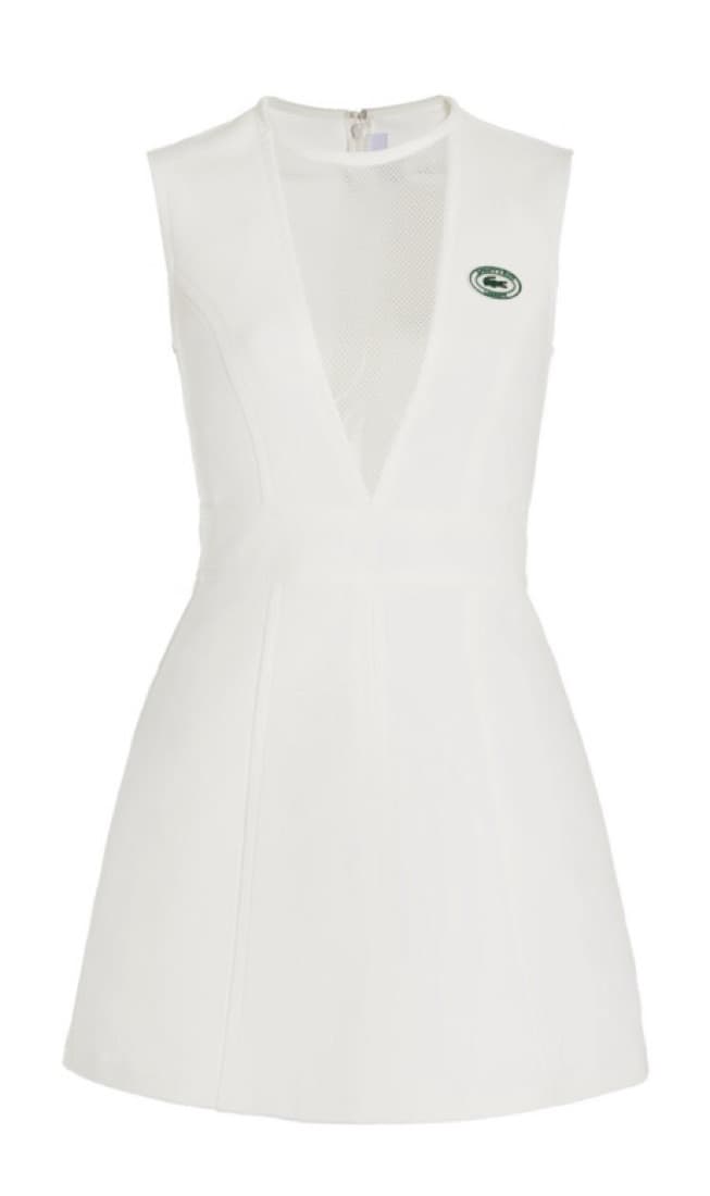 Sporty&Rich x Lacoste White Tennis Dress - Image 1