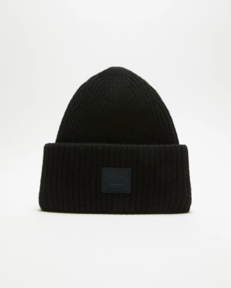Acne Studios Black Beanie - Image 5