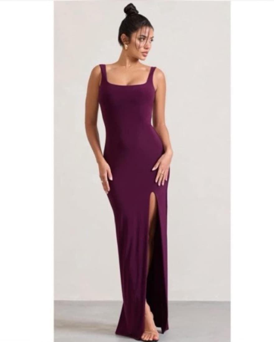 Plum Formal Dress - Image 1