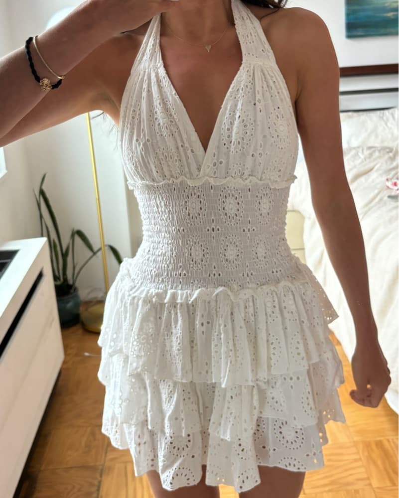 Positano White Dress - Image 3