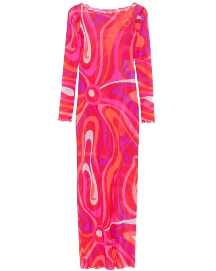 PUCCI Iride-print maxi dress - Image 2