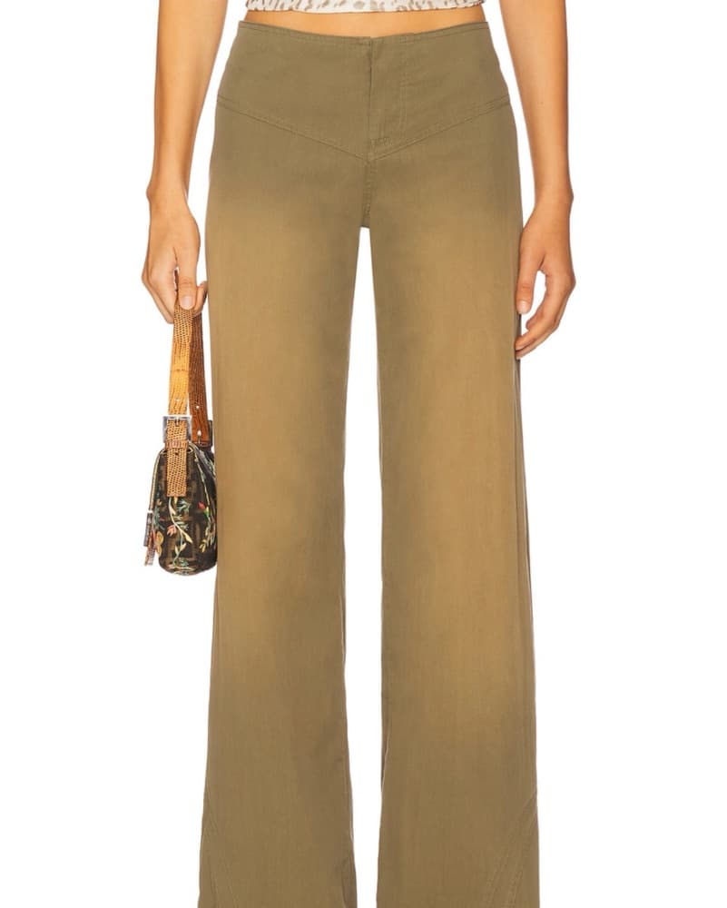 I.AM.GIA Sequoia Green Low-Rise Pants - Image 2