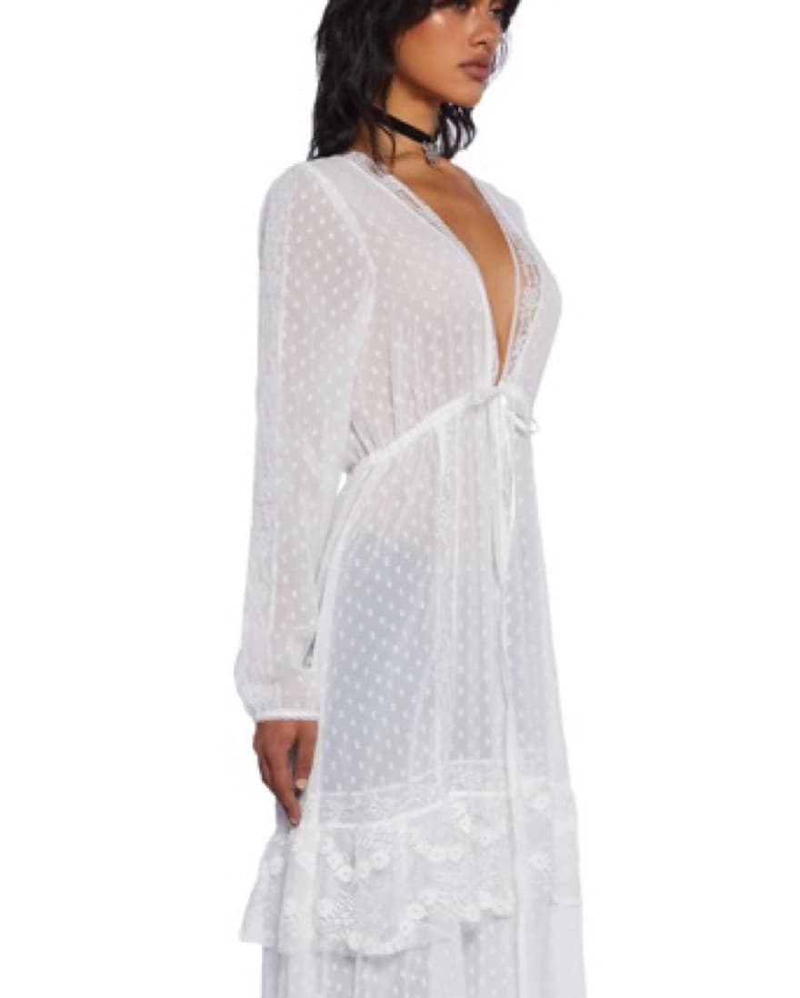 Dolls Kill Delia Woven Duster - Image 4