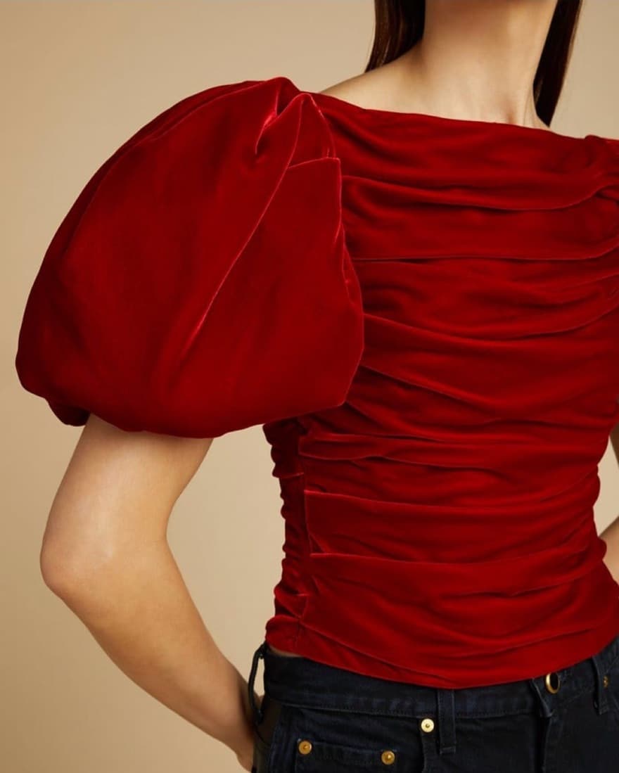KHAITE velvet top - Image 5