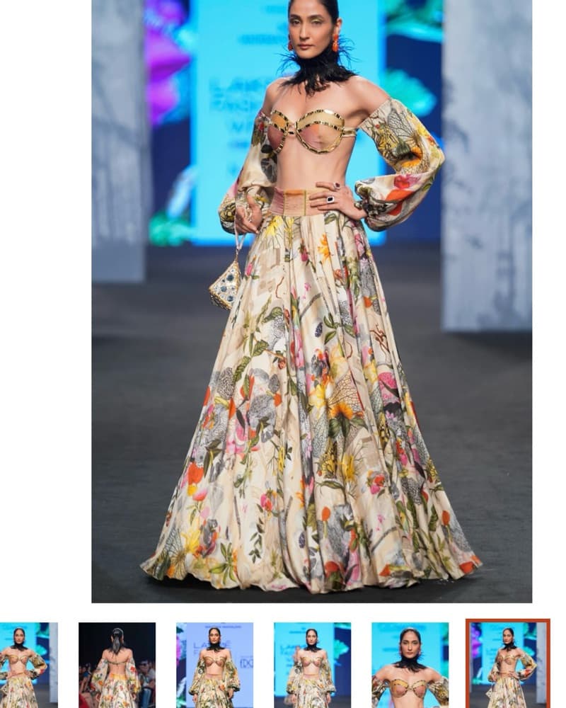 Mahima Mahajan Indian Lehenga - Daman - Image 1