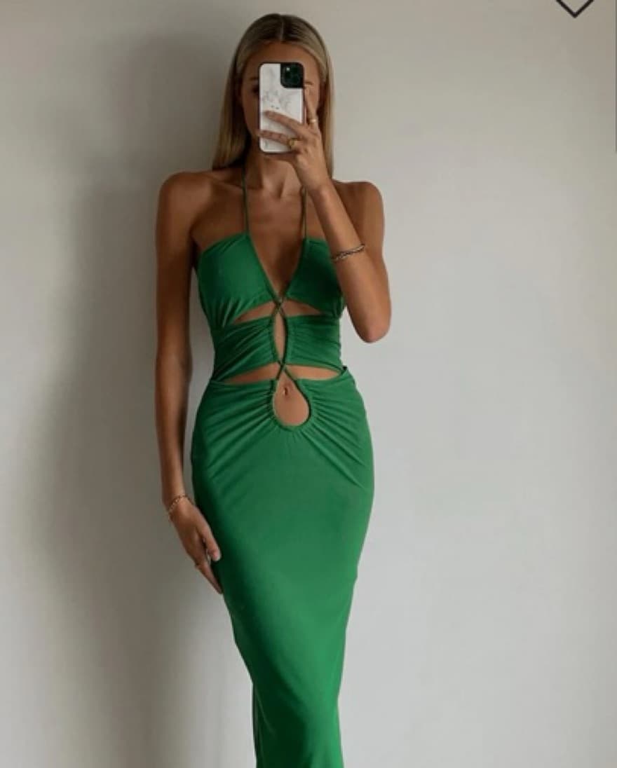Green Dress - Jagger & Stone - Image 2