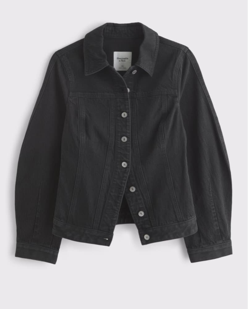 Abercrombie Slim Barrel Denim Jacket - Image 5