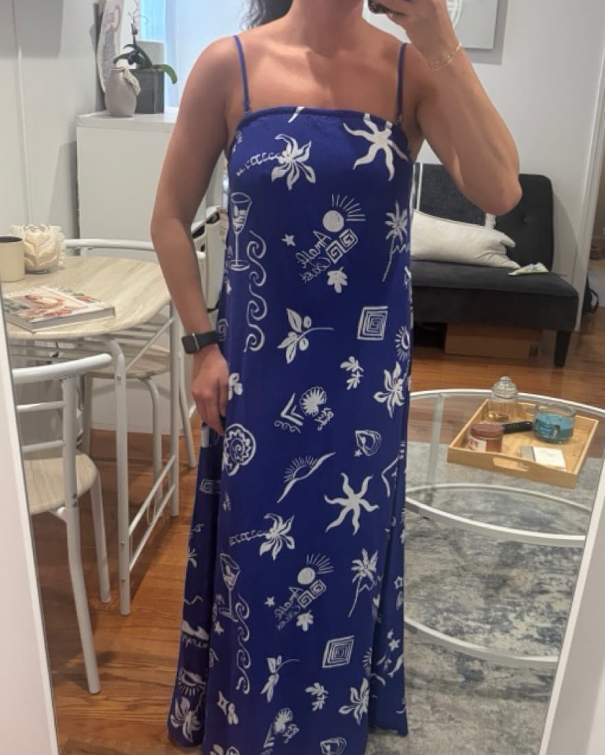 Blue Coastal Dress - Image 1