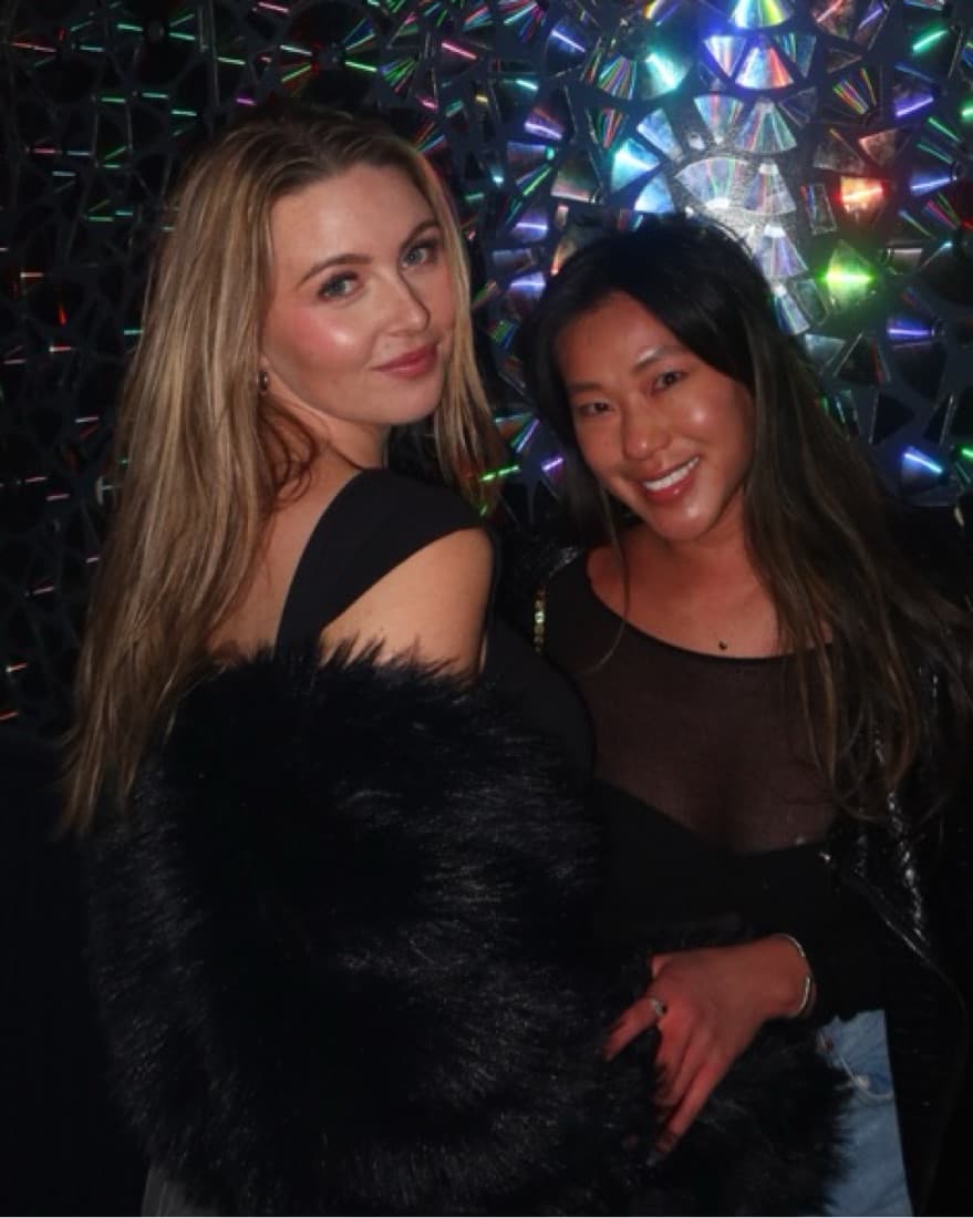 Black Cropped Faux Fur Jacket - Image 6