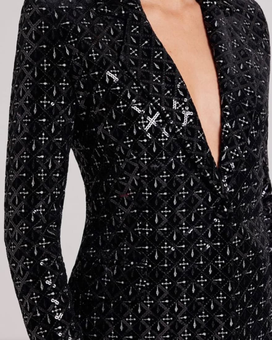 Nadine Merabi Black Suit  - Image 4