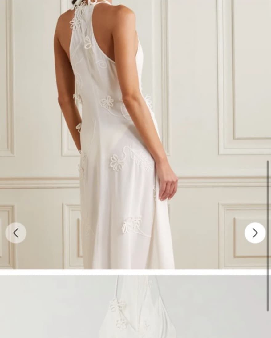 Cult Gaia Jardin floral-appliquéd crepe  - Image 2