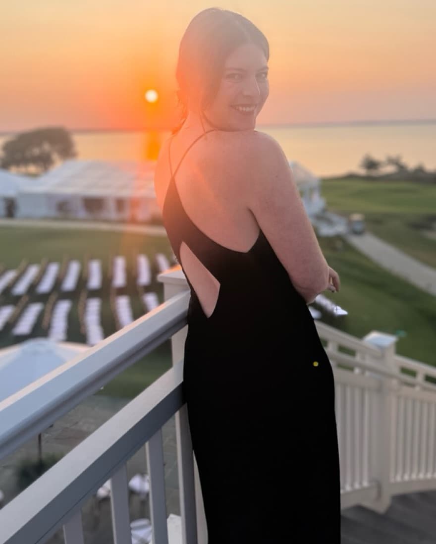 Intermix Elegant Black Satin Maxi Dress - Image 4