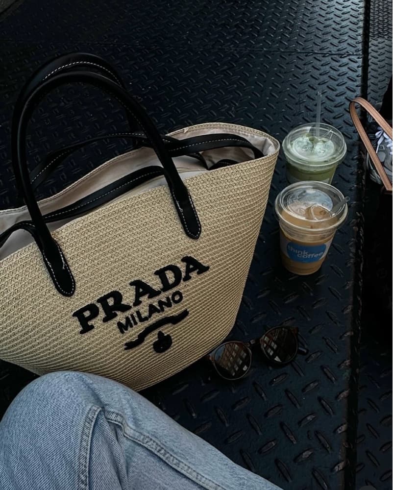 Woven Summer Beach Tote 🤍 - Image 1