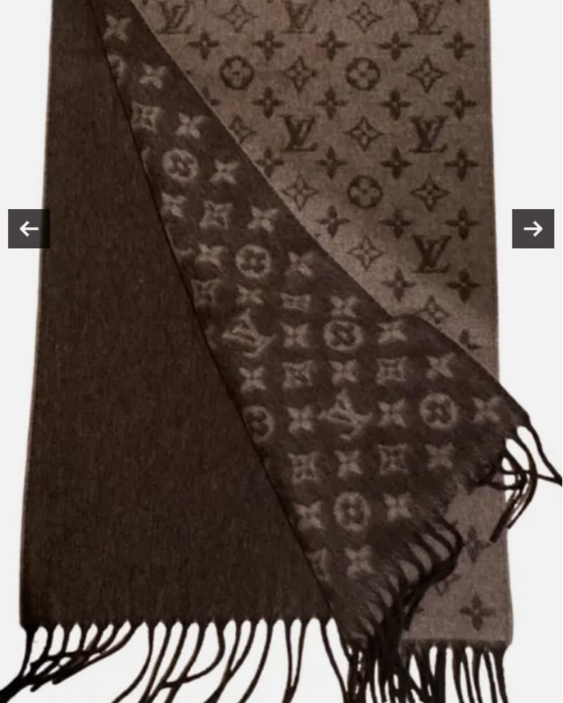 Louis Vuitton Scarf Brown  - Image 3