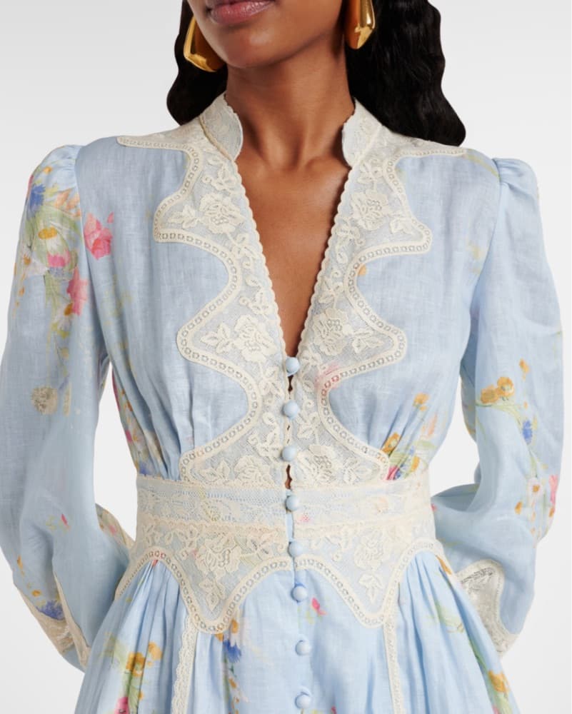 Zimmermann Lucky Floral Mini Dress - Image 3