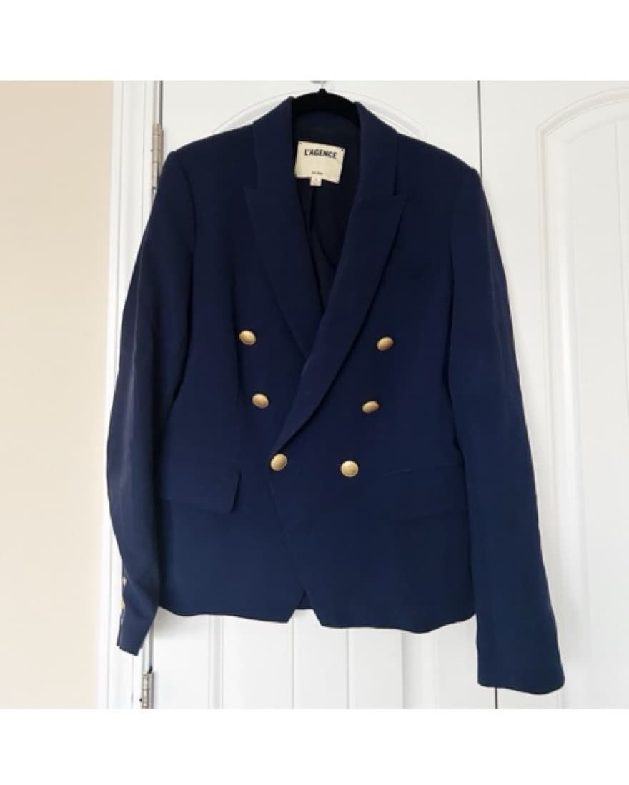 L’Agence Kenzie Double Breasted Blazer - Image 2