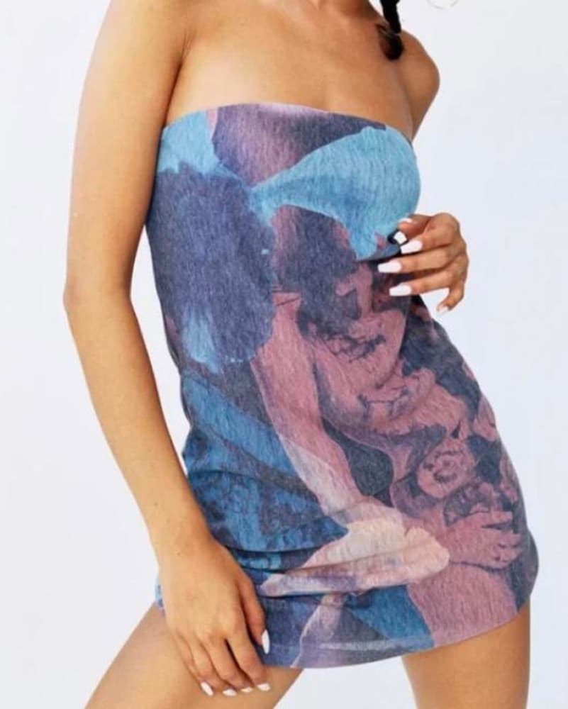 With Jean Frankie Dress in Orchid - Image 3