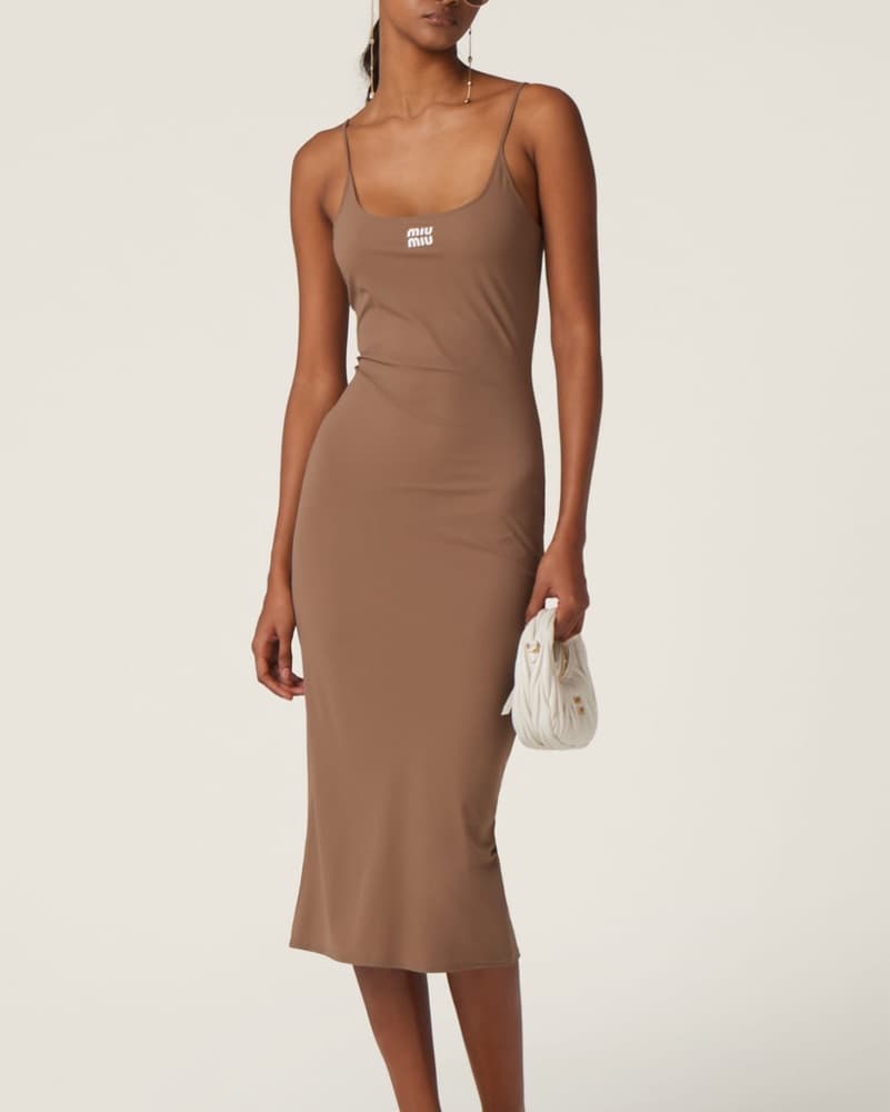 MiuMiu - Stretch Jersey Dress - Image 2