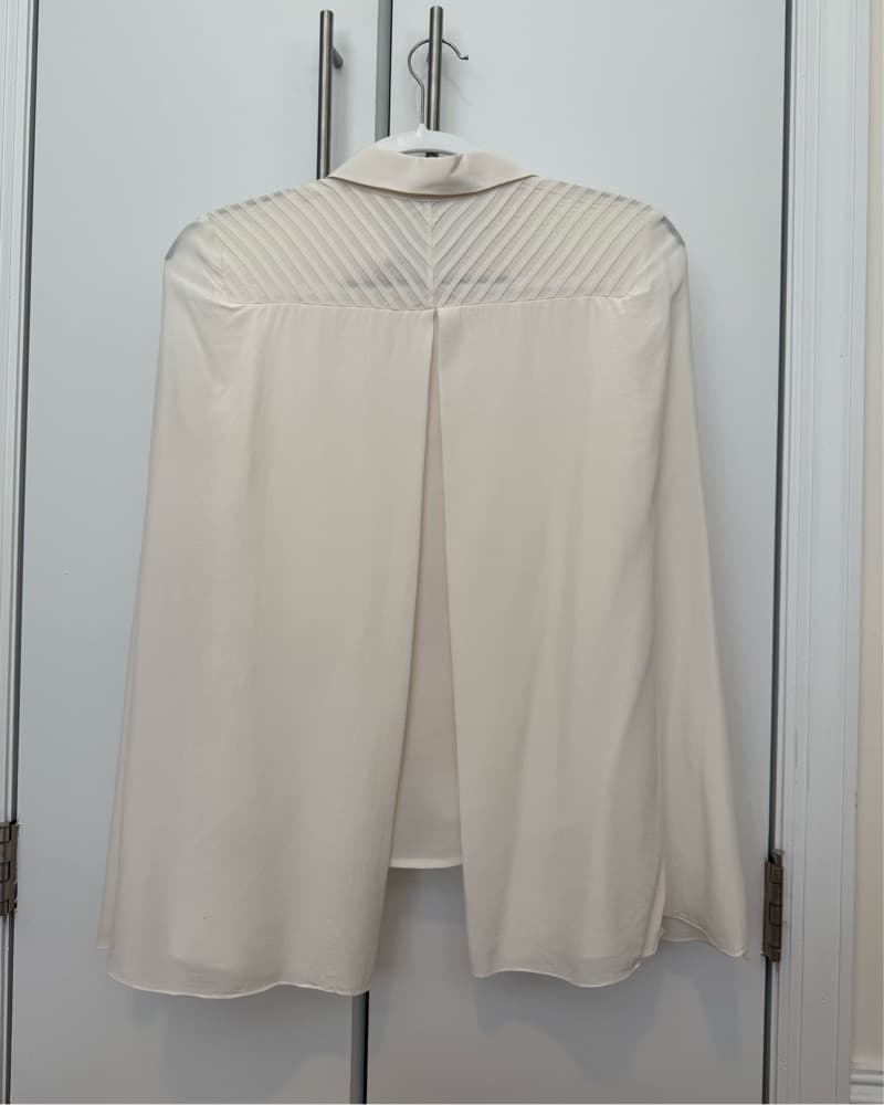 Alexander Wang Pleated Cape Shirt - Image 2