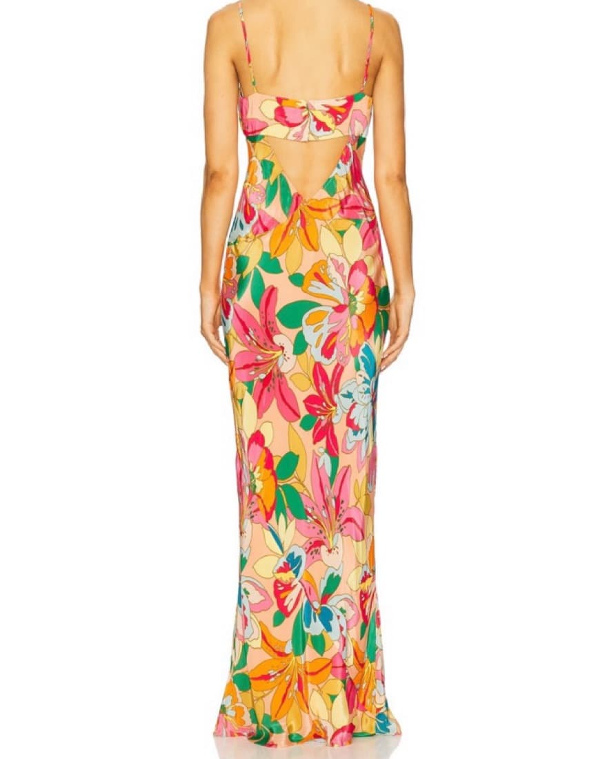 Amanda Uprichard Jeneiro Maxi Dress - Image 2