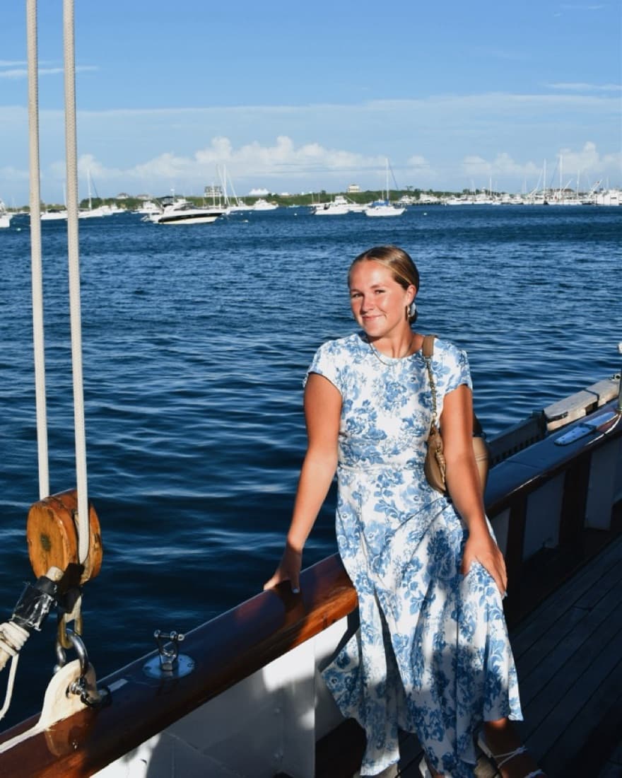 Reformation Blue Dress - Image 3