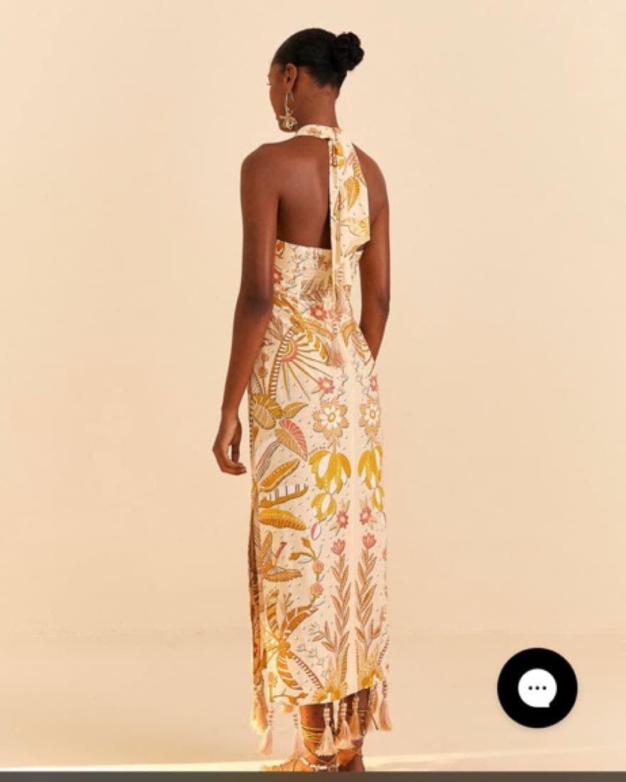 Farm Rio Midi Fringe Dress - Image 3