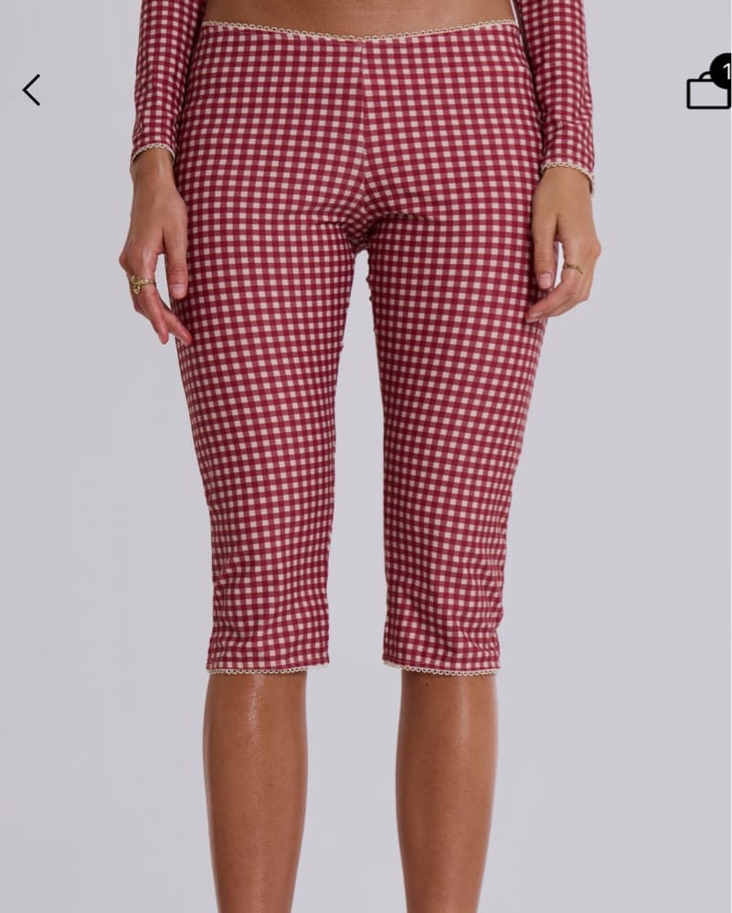 Jaded London gingham capris - Image 1