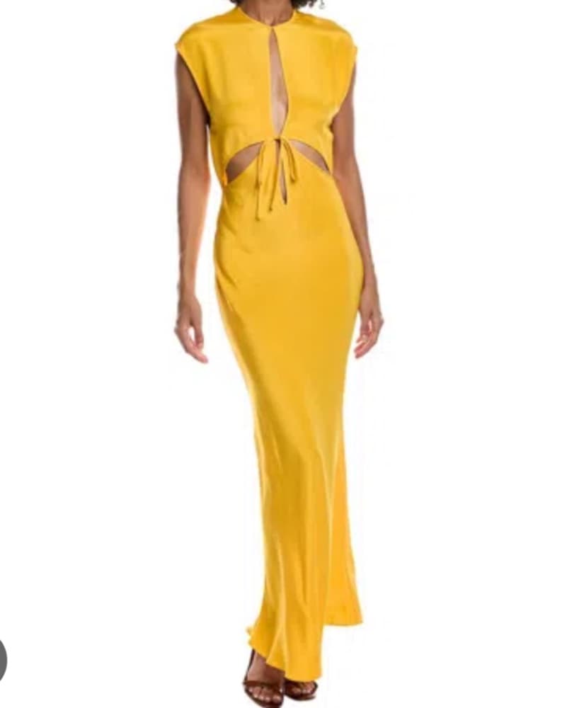 Christopher Esber Triqueta cut-out maxi  - Image 4