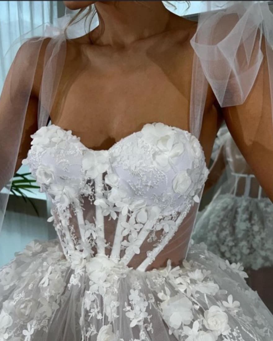 Rosie Etienne FLEUR White Dress - Image 2