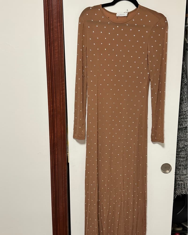 Paco Rabanne crystal-embellished dress - Image 3